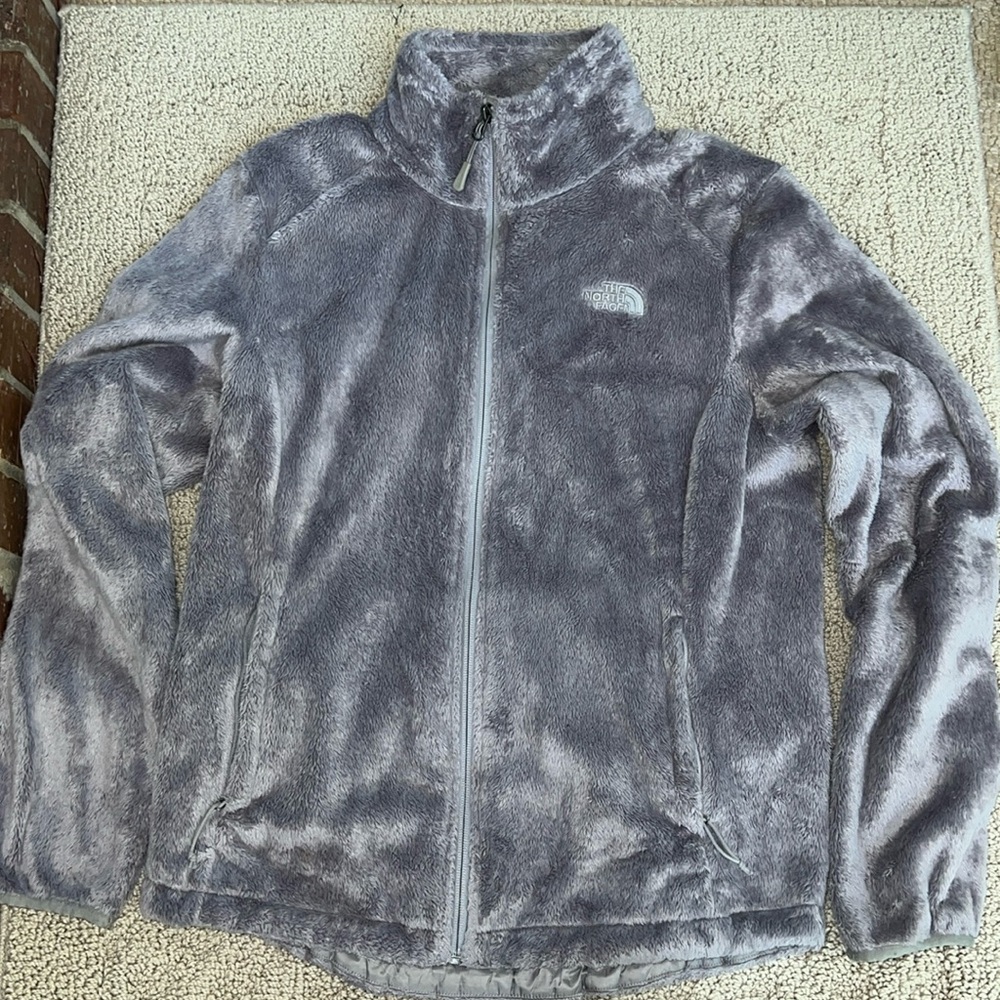 Grey The North Face Women’s Osito Fleece Jacket Size L